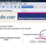 insurance cost estimator fail