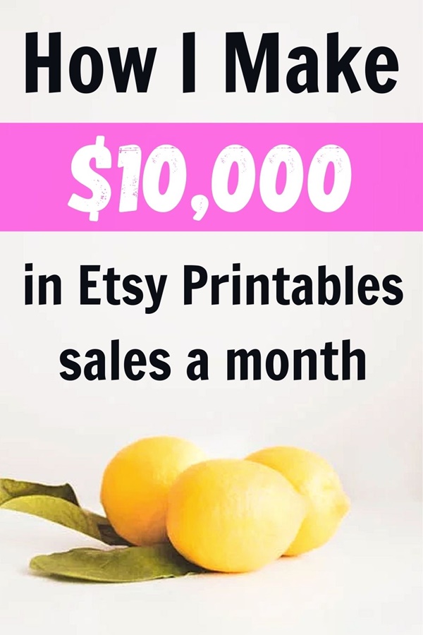 Etsy Printables 10 000 A Month Selling Digital Products On Etsy