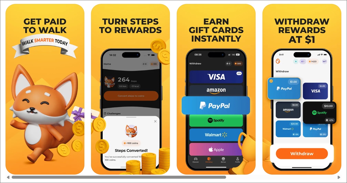 scrambly rewards for steps