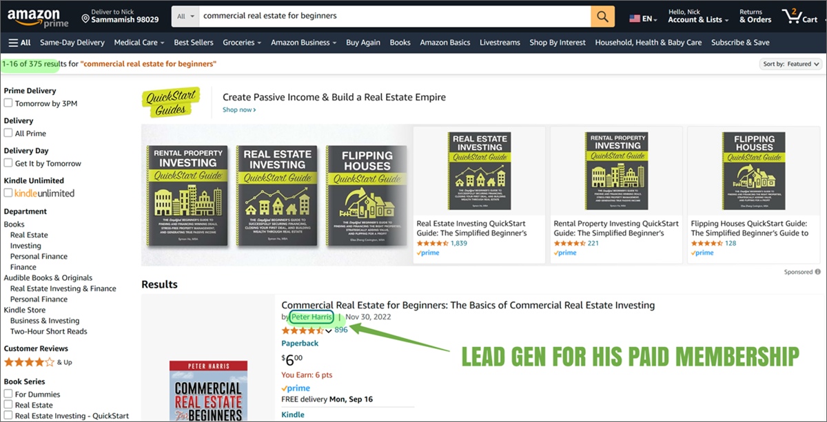 amazon lead generation