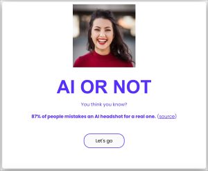 AI or Not Quiz