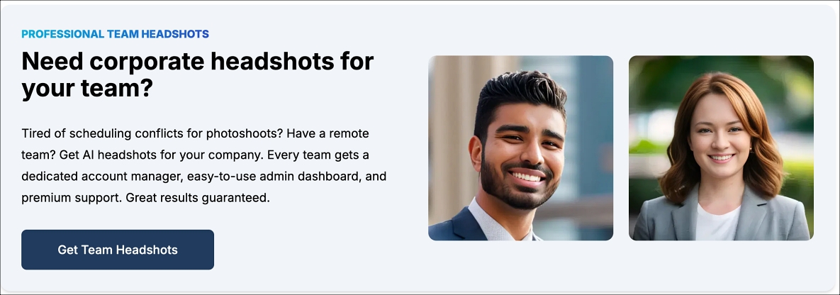 Professional Team Headshots