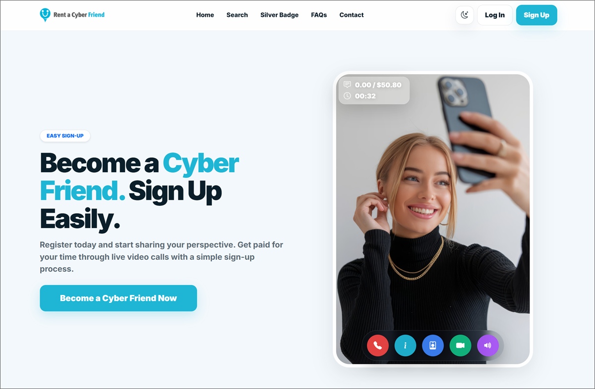 rent a cyber friend