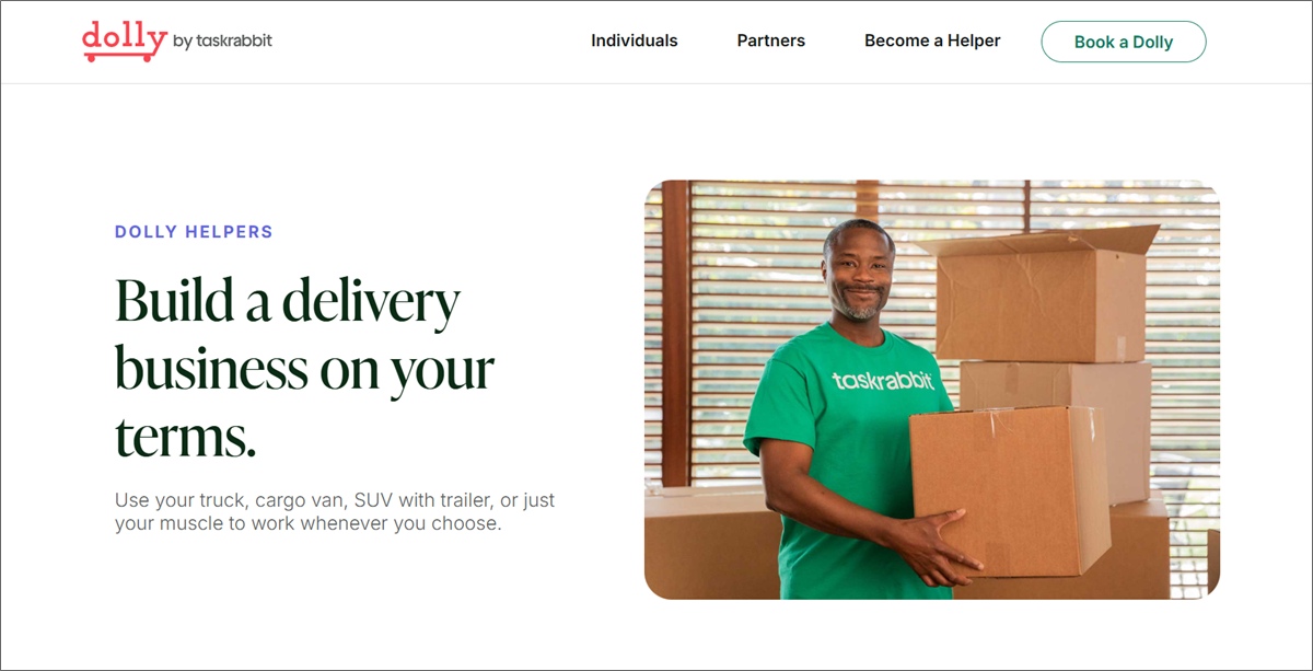 dolly delivery driver