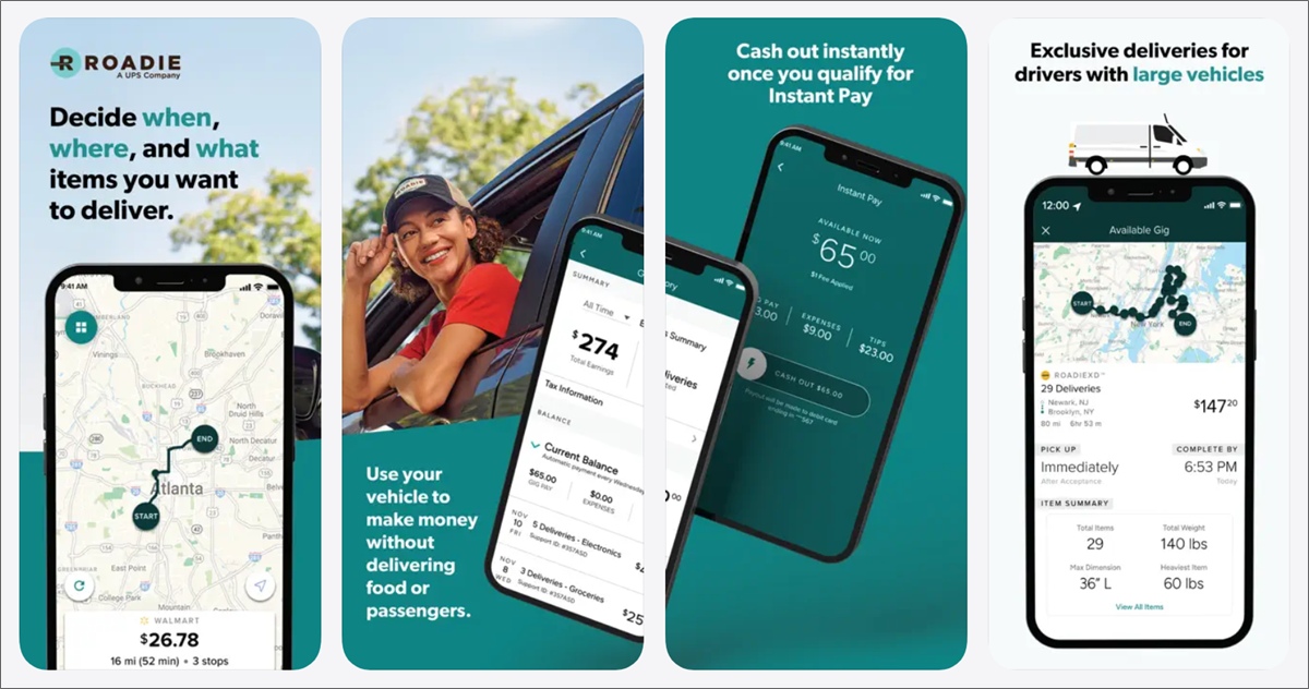 roadie driver app