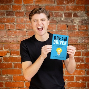 Jason Screaming With Book