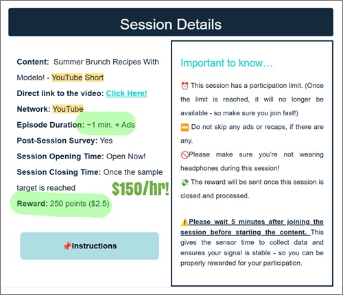 mediaprobe best hourly rate session