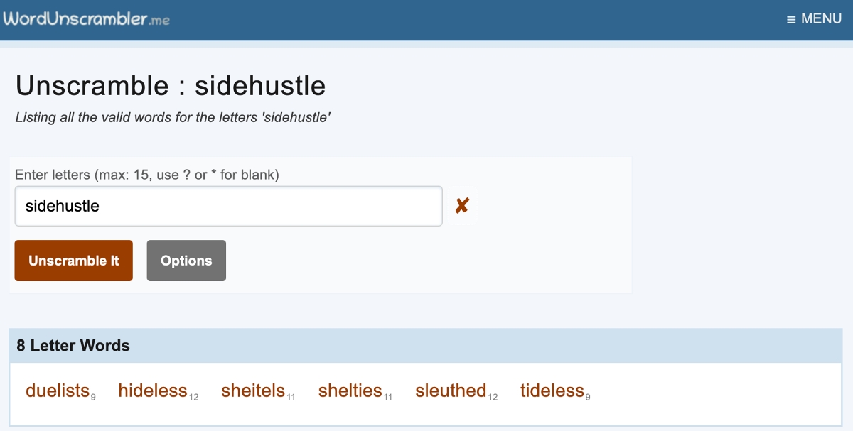 Worduncrambler.com