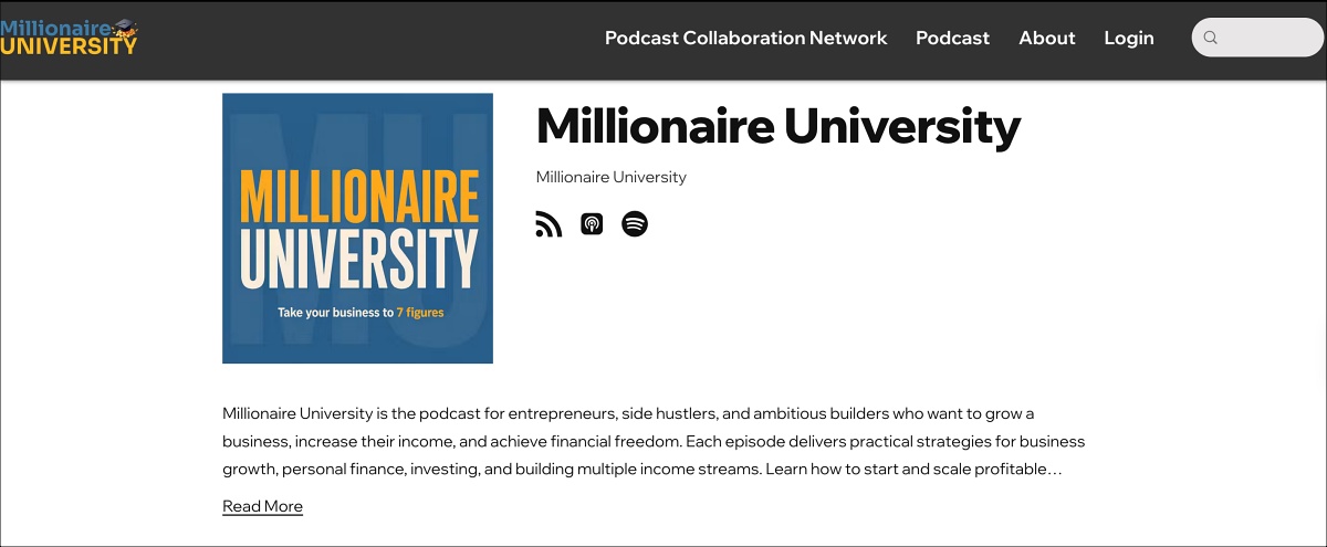 Millionaire University