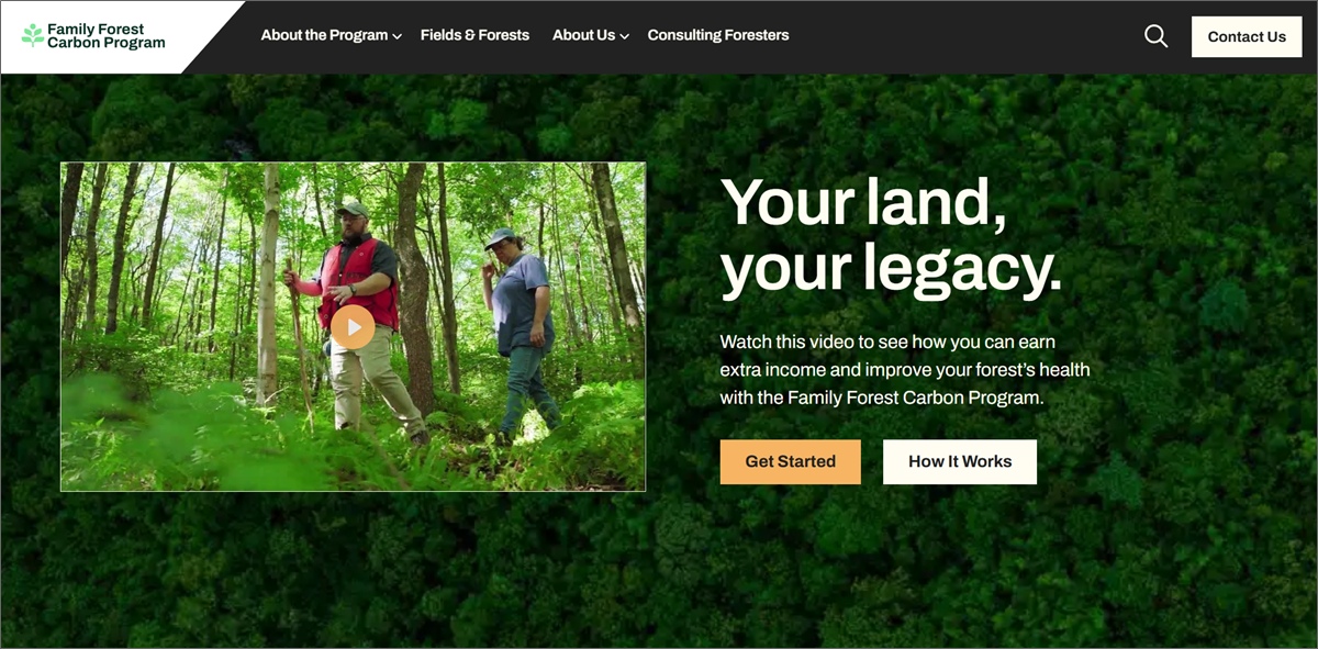 family forest carbon program